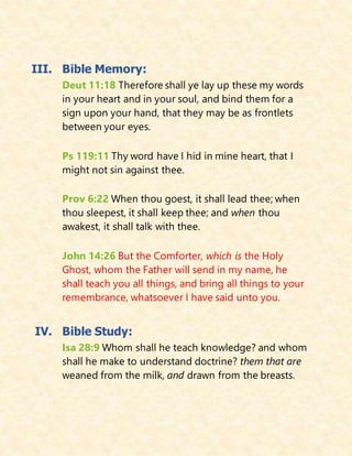 How important is gods word to you | DOCX