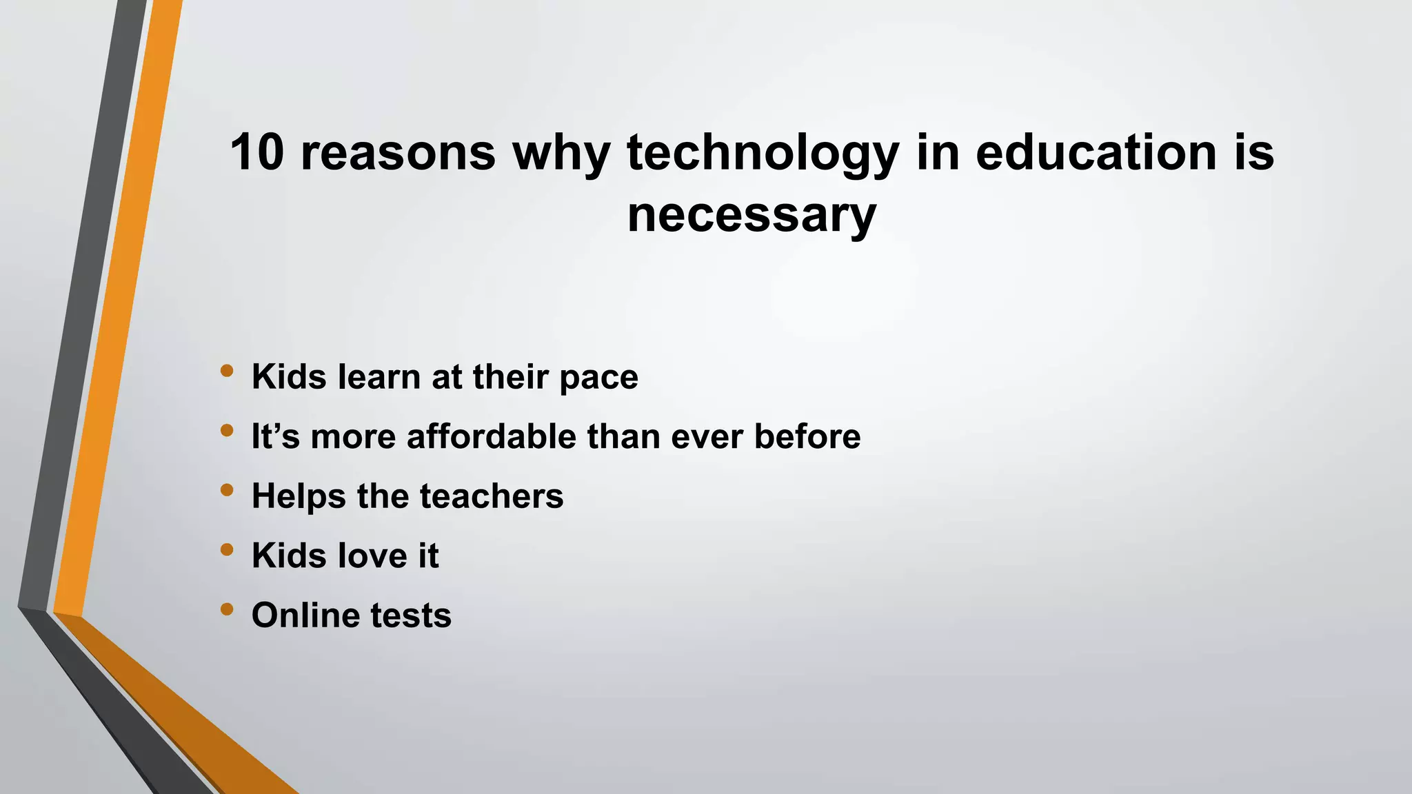 How important is technology in education | PPT