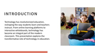 How Important Is Technology In The Education Sector | PPTX | Education