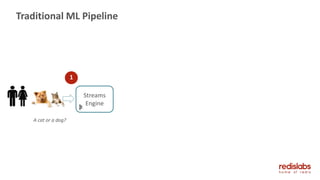 Traditional ML Pipeline
Streams
Engine
A cat or a dog?
1
 