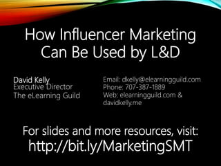 How Influencer Marketing Can Be Used by L&D