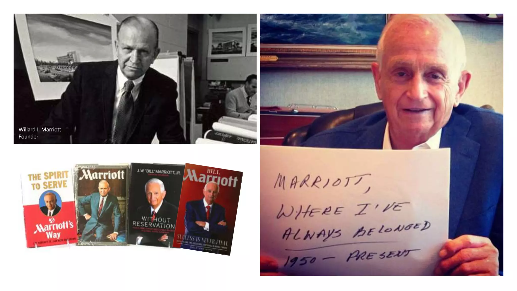 Willard J. Marriott
Founder
 