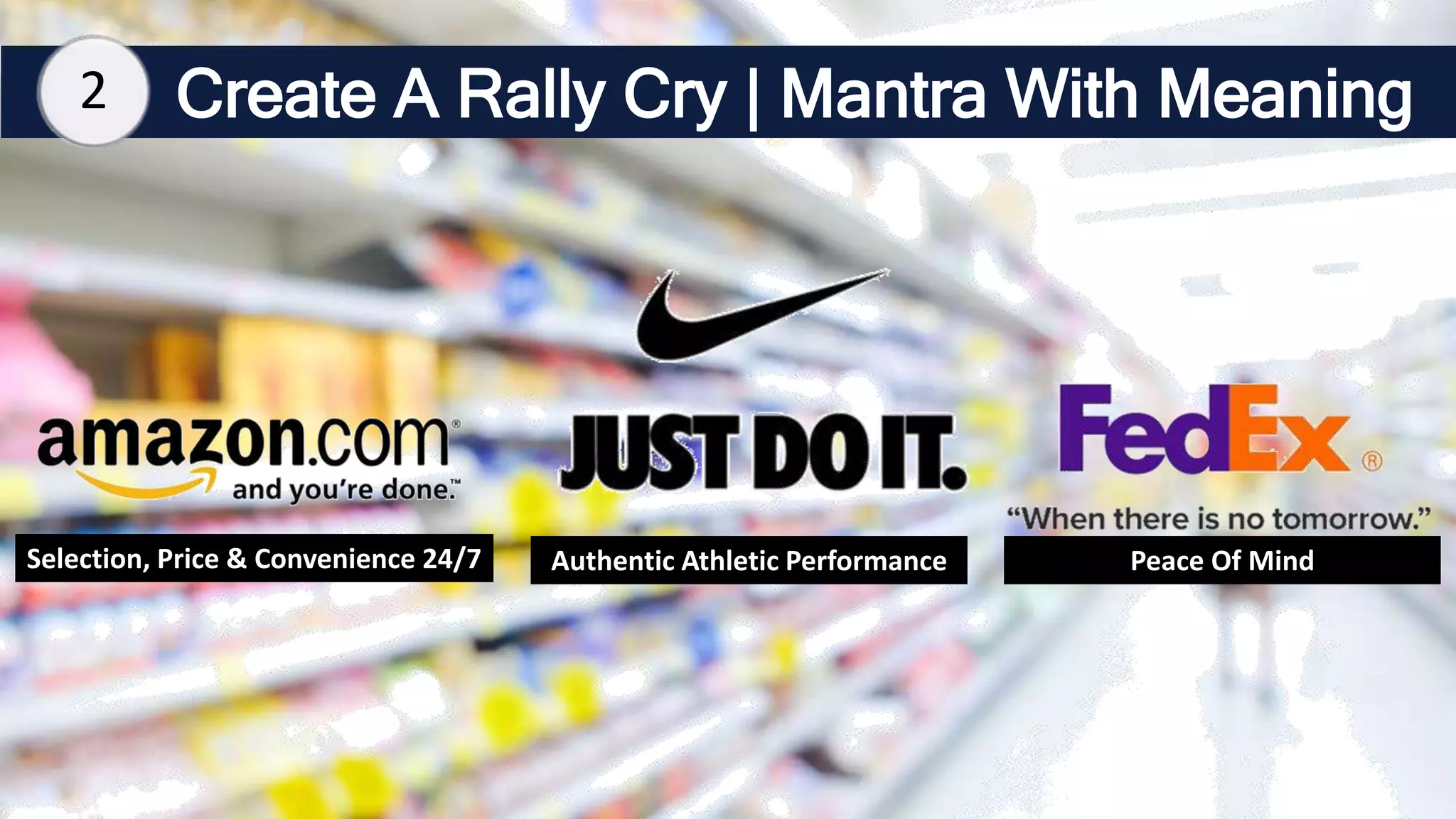 Create A Rally Cry | Mantra With Meaning
Authentic Athletic Performance
Selection, Price & Convenience 24/7 Peace Of Mind
2
 