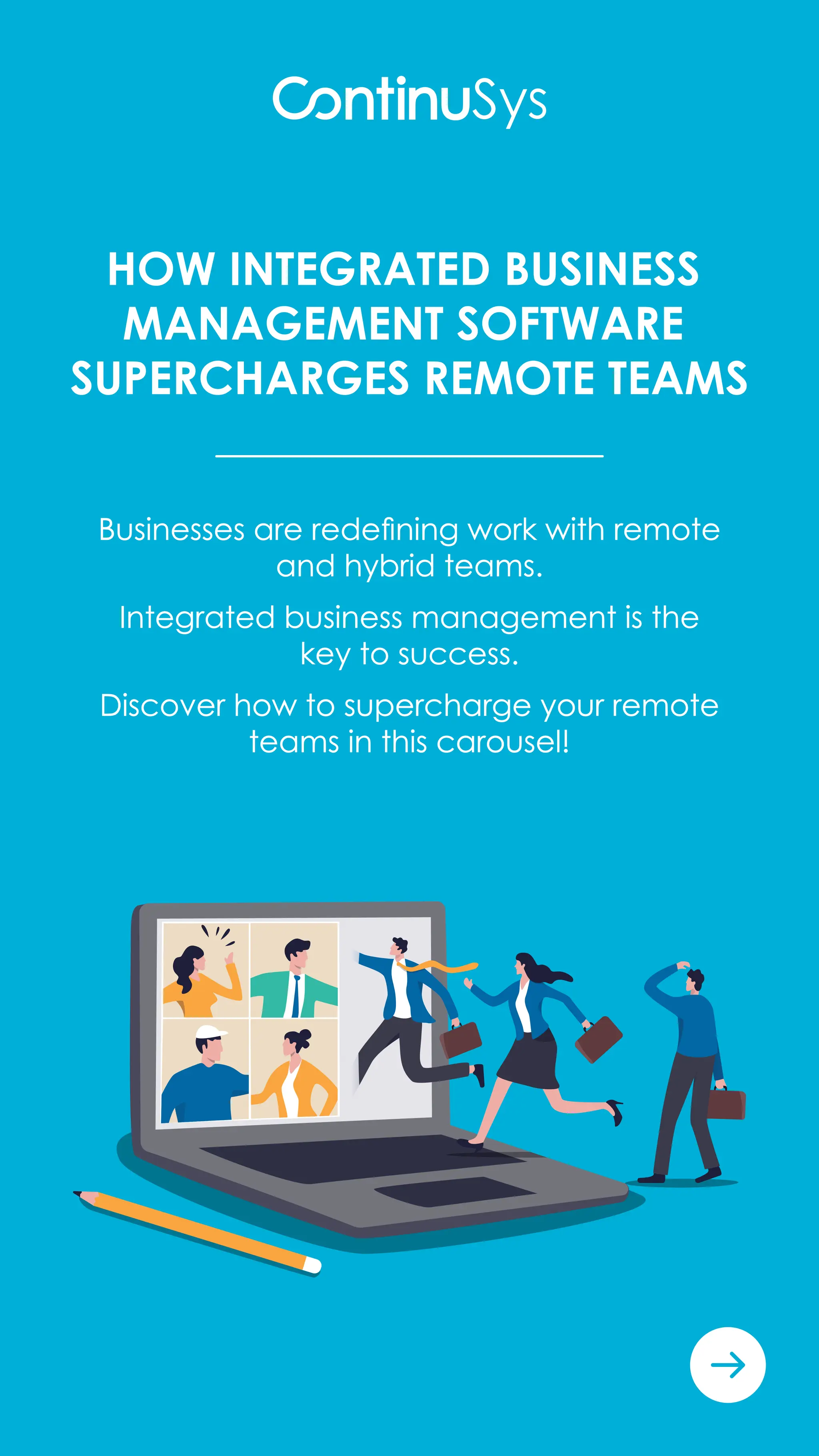 How integrated business management software supercharges remote teams | PDF