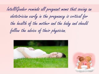 How intelligender works to find my baby’s gender | PPT