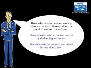 That's why interest rates are actually calculated as two different values: the nominal rate and the real rate.  The nominal rate is the interest rate set by the lending institution. The real rate is the nominal rate minus the rate of inflation.  