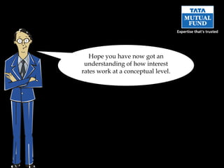 Hope you have now got an understanding of how interest rates work at a conceptual level. 