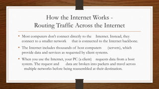 How internet works | PPTX