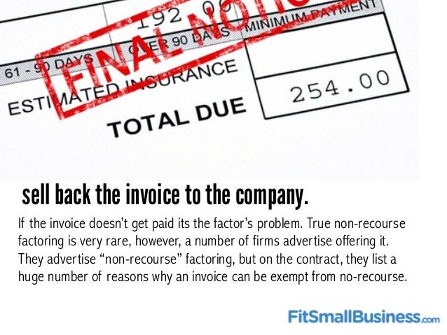 invoice factoring example invoice factoring example