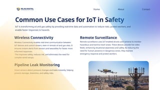 How IoT is Transforming Safety and Productivity in the Oil and Gas ...