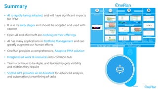 How is ChatGPT and AI Revolutionizing Adaptive Project Portfolio ...