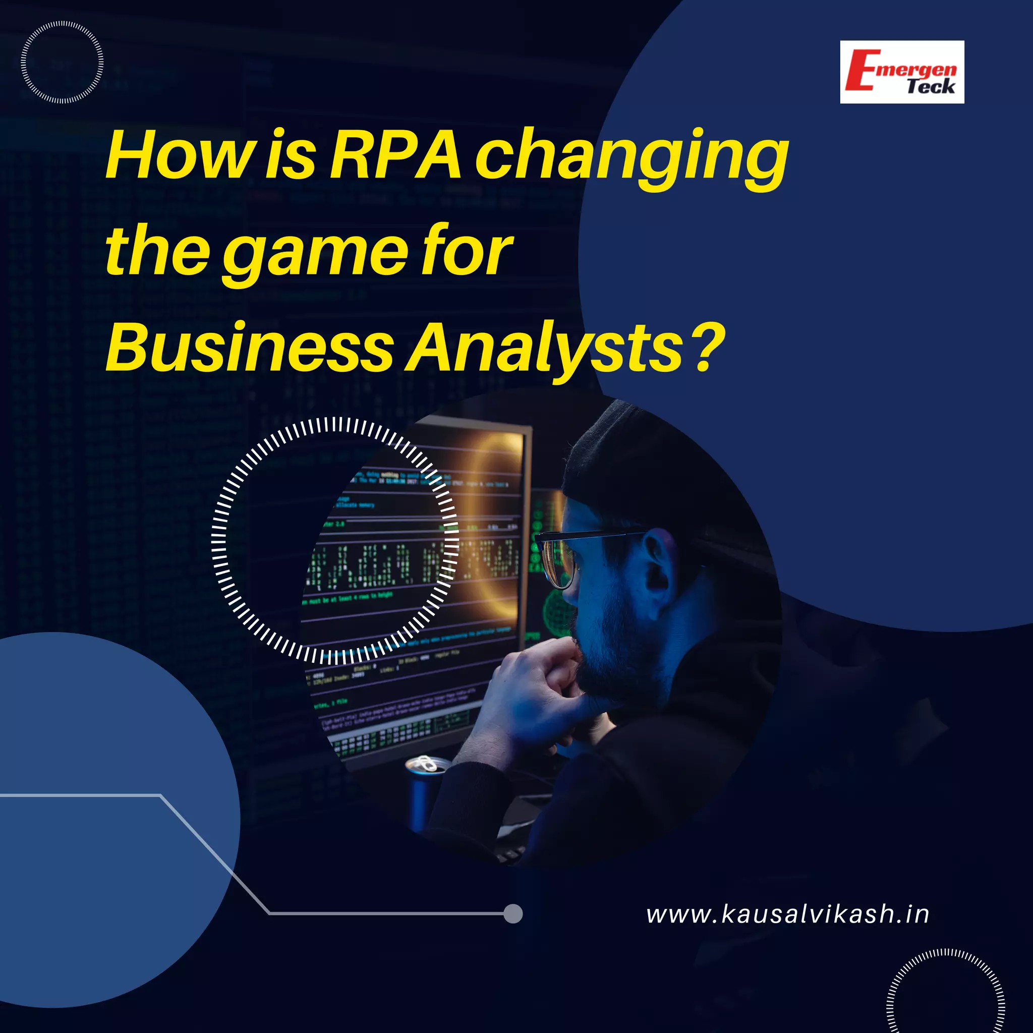 www.kausalvikash.in
How is RPA changing
the game for
Business Analysts?