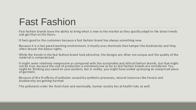 3 Fast Fashion OFast Brands 3 Fast Fashion OFast Brands