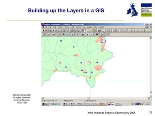 How is the real world represented in GIS?