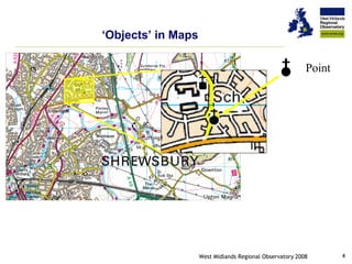 How is the real world represented in GIS?