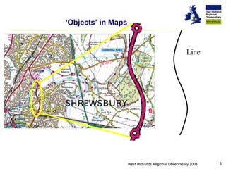 How is the real world represented in GIS?