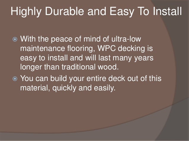 How Is Wpc Composite Decking Revolutionizing Outdoor Flooring Materia