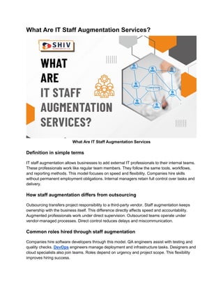 IT Hiring Challenges and Staff Augmentation Solutions | PDF