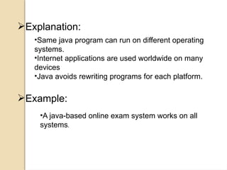 HOW JAVA IS IMPORTANT TO THE INTERNET-Mrs.N.Kavitha.pptx