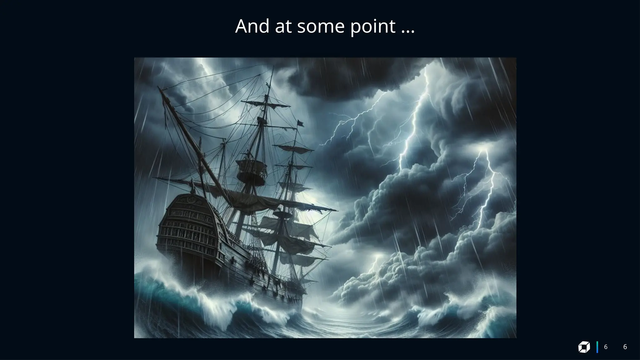 6
And at some point …
6
 