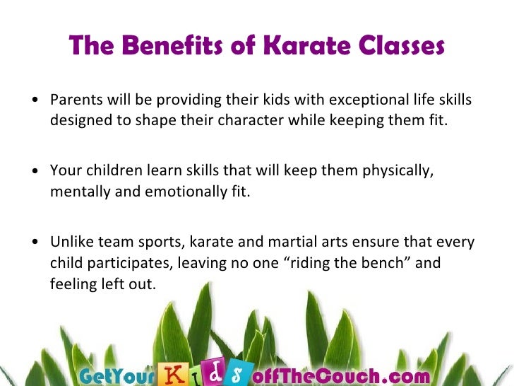How Karate Classes Can Benefit Your Child
