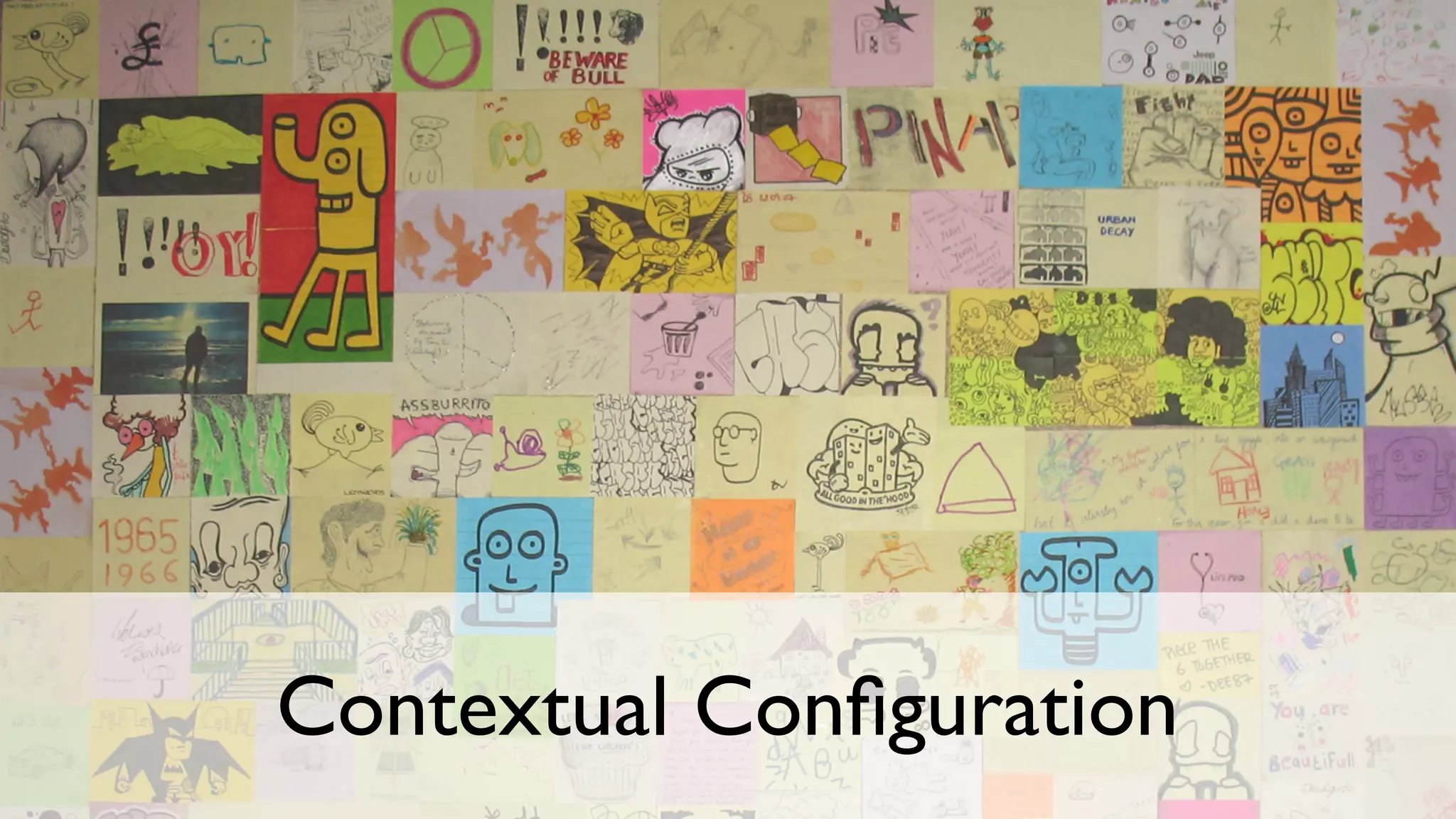 Contextual Conﬁguration
 