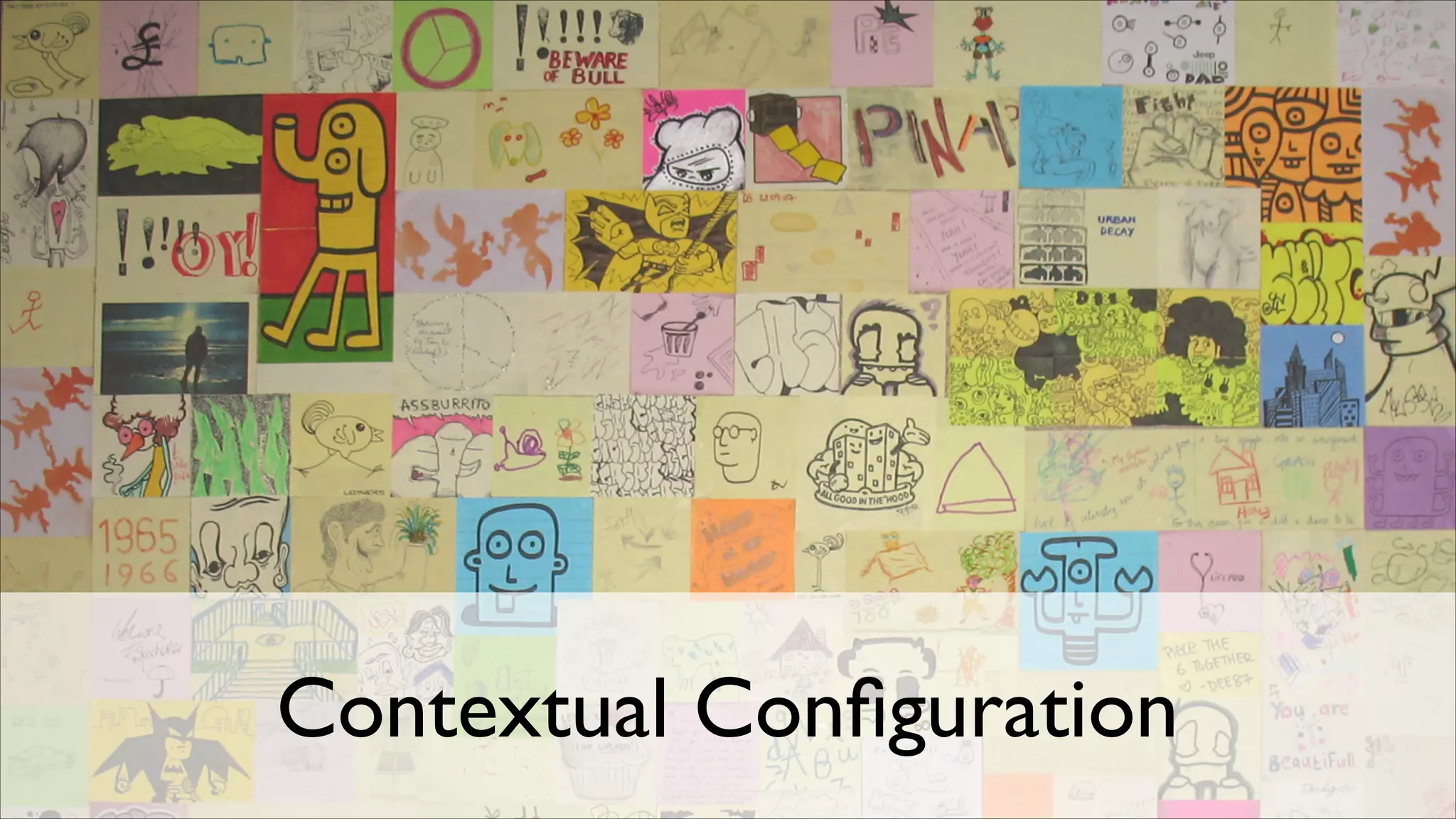 Contextual Conﬁguration

 