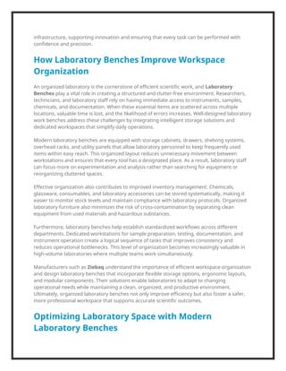 How Laboratory Benches Improve Lab Efficiency.docx
