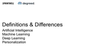 How learning can use machine learning and ai