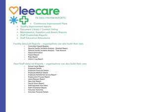 How Leecare meets the 2019 Aged Care Quality Standards | PDF