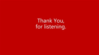 Thank You,
for listening.
 