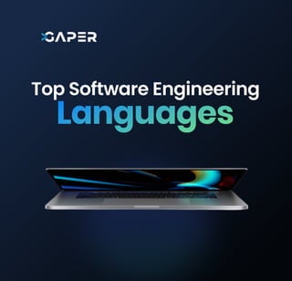 TopSoftware Engineering
Languages
 