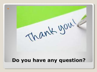 Do you have any question? 