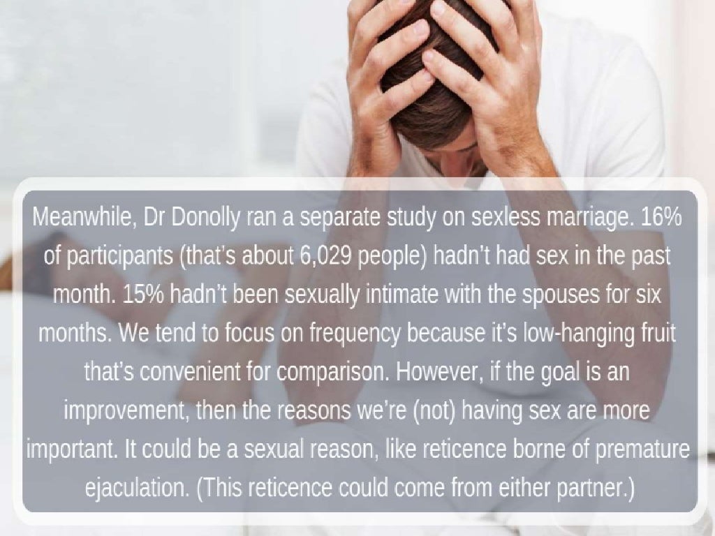 HOW Long Is “Too Long” Without Sex?