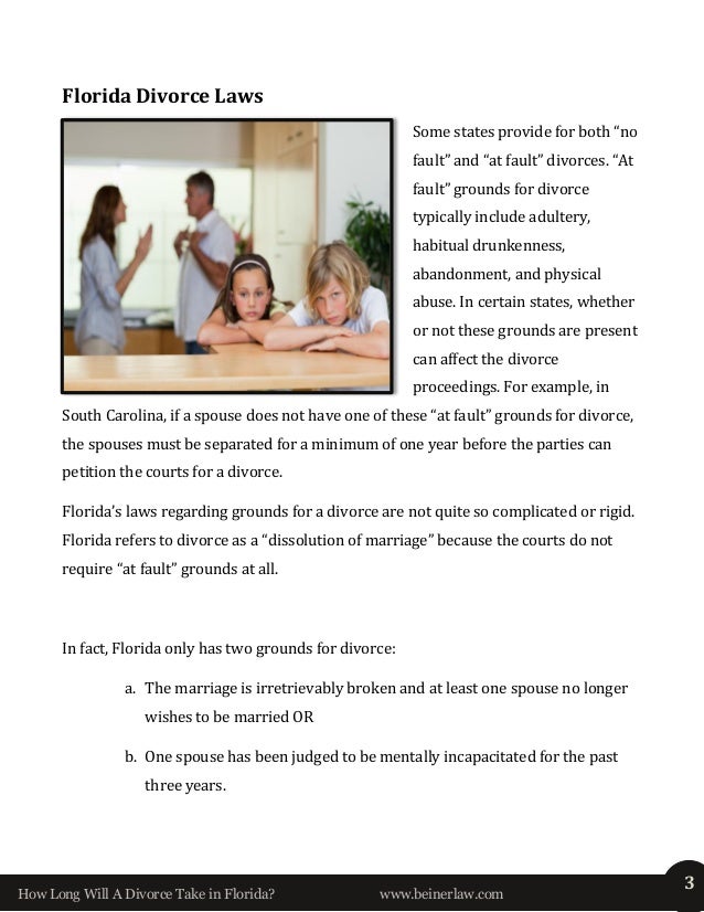 how long does divorce take in fl how long does divorce take in fl