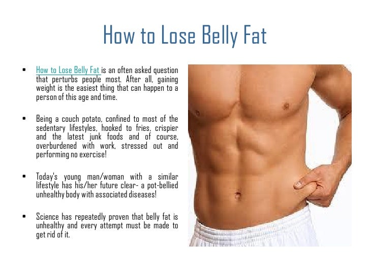 How To Lose Belley Fat 7