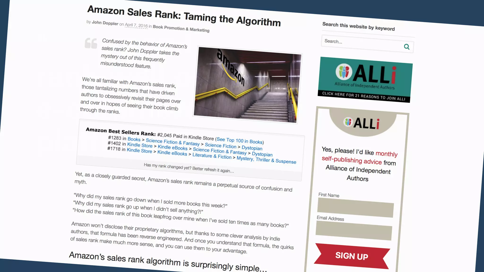 “How can I
rank well on an
e-commerce
platform?”
 
