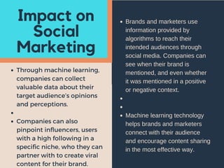 Social Media Using Machine Learning How Machine Learning Influences Social Media | PDF