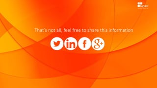 That’s not all, feel free to share this information
 