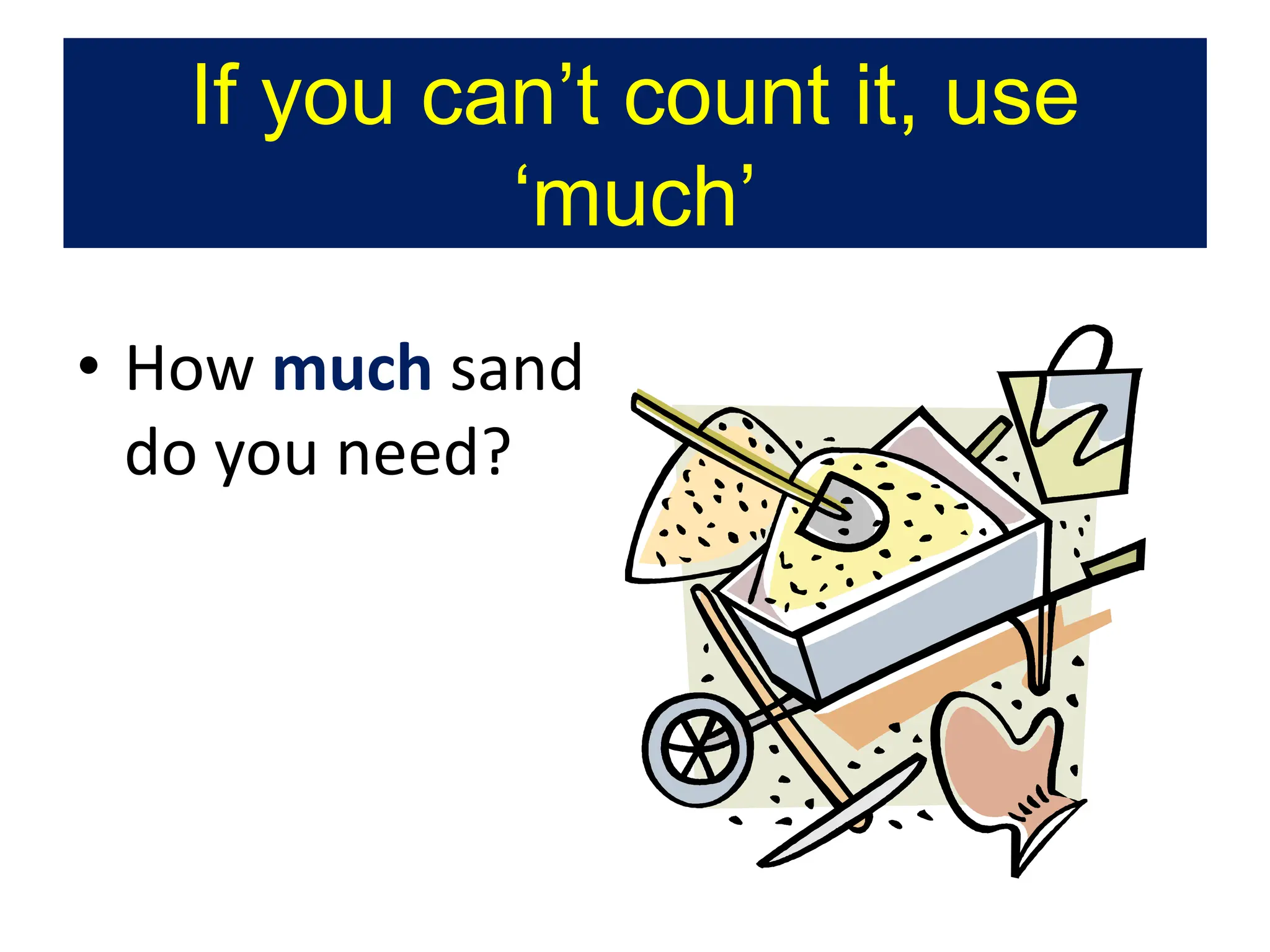 Countable and uncountable nouns - many and much | PPT