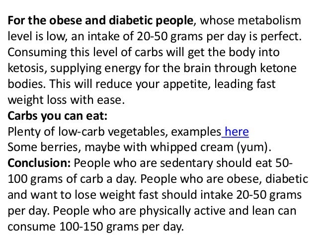How many carbohydrates should one consume in a Day?