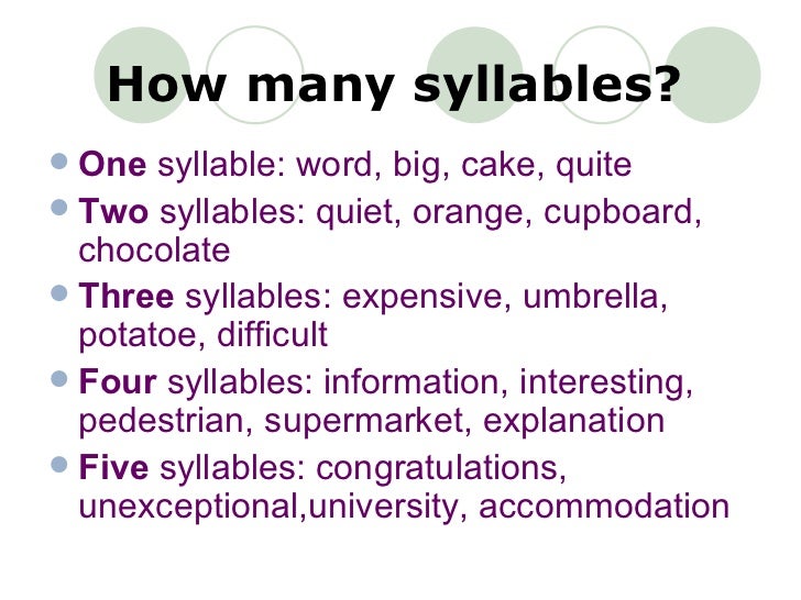 How many syllables1