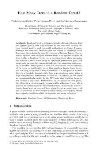 How many trees in a Random Forest | PDF