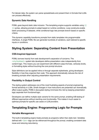 a different approach on html templating in python | by... How Microsoft's POML is Transforming LLM Prompt Engineering.pdf