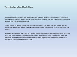 Give Example About Phone Example Radio Communication and the Mobile Phone | PPTX