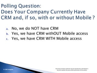 How Mobile Technology Drives Sales Productivity