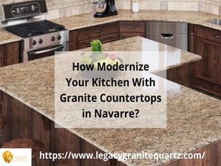 How modernize your kitchen with granite countertops in navarre 