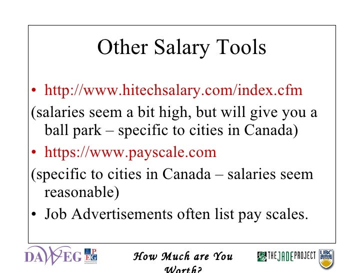 how much am i worth salary