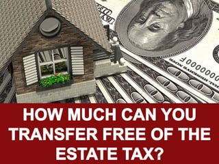 How Much Can You Transfer Free of the Estate Tax?