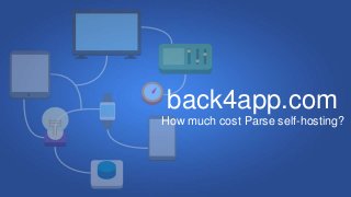 back4app.com
How much cost Parse self-hosting?
 